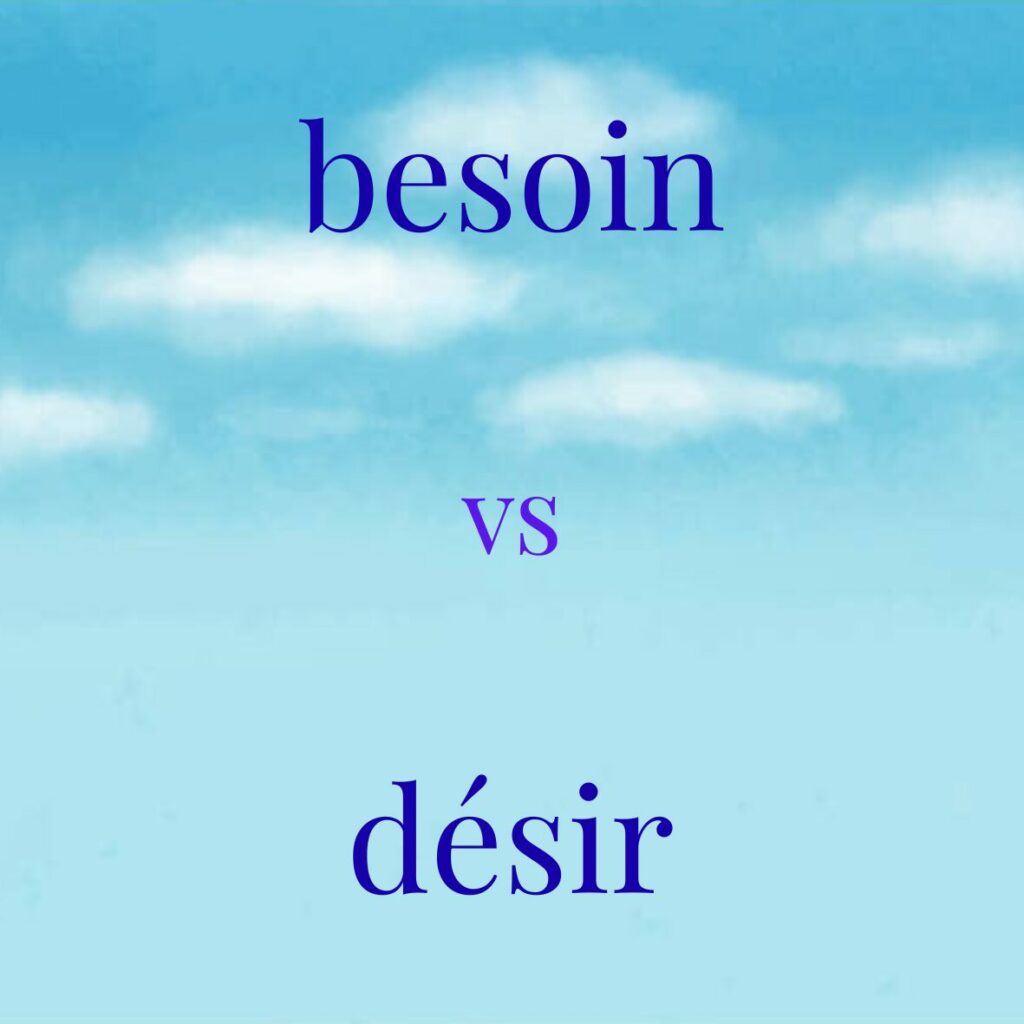 Exercice pratique : Besoins vs Désirs